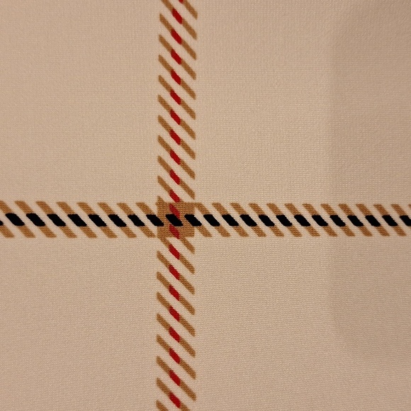 e Liz Claiborne White Boxy Blouse Relaxed Fit Stretch 3/4 Sleeve 2X - Picture 3 of 5